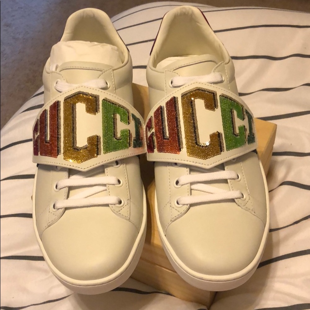 Gucci Ace Sneakers with removable patch